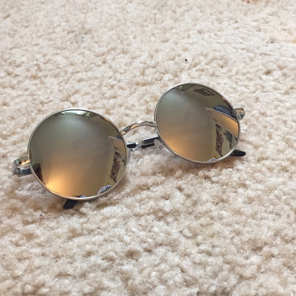 FINAL💲Mirror Reflecting Lense Circle Glasses!!!